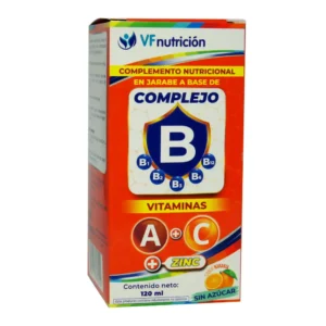 VITAMINA COMP B + ZINC + VIT C JARABE x 120ml