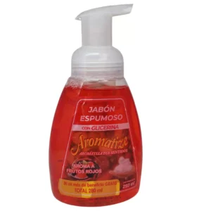 JABÓN LÍQUIDO ESPUMOSO X 250ml FRUTOS ROJOS
