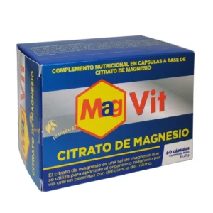 MAGVIT CITRATO DE MAGNESIO FRASCO X 60 CÁPSULAS