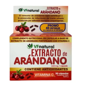 CRAMBERRY EXTRACTO DE ARANDANO x 30 CÁPSULAS BLISTER