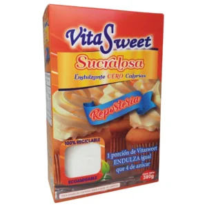 VITASWEET SUCRALOSA REPOSTERIA HORNEAR Y COCINAR 380g