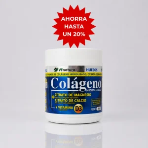 VF NATURAL COLAGENO + CITRATO DE MAGNESIO + CITRATO DE CALCIO + VITAMINA D3 TARRO 345g