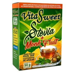 VITASWEET STEVIA + MONK FRUIT X 50GR