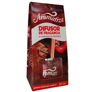 AROMATIZE DIFUSOR DE FRAGANCIA CANELA-MANZANA X 20ML