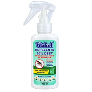VITALCOL REPELENTE MOSQUITOS X 100ML 30% DEET CON ATOMIZADOR